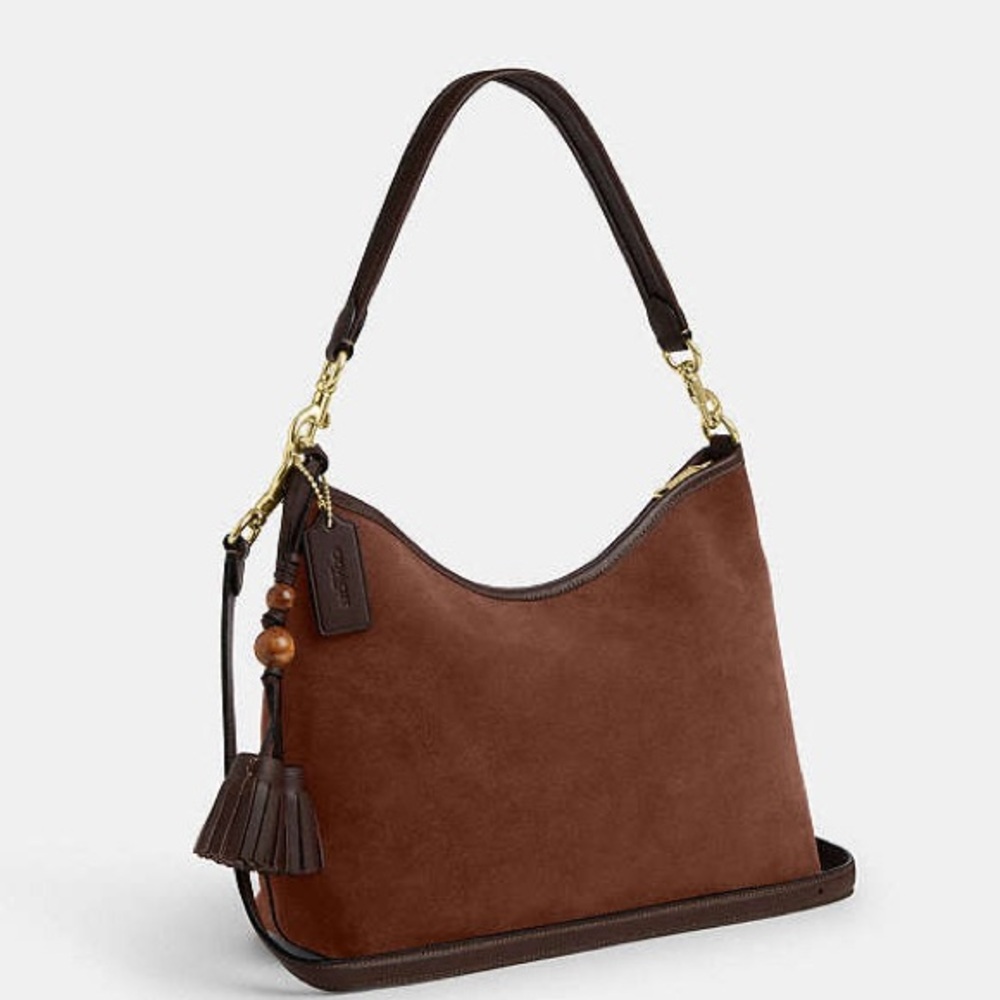 Coach Laurel Shoulder Bag With Tassels NWT - Picture 8 of 11